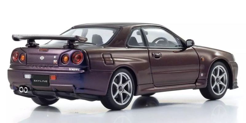 KS03936P	1/43 NISSAN SKYLINE GT-R VSPEC (PURPLE)