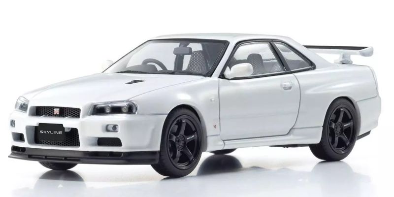 KS03936W	1/43 NISSAN SKYLINE GT-R VSPEC2 (WHITE)