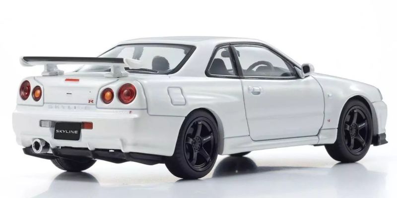 KS03936W	1/43 NISSAN SKYLINE GT-R VSPEC2 (WHITE)