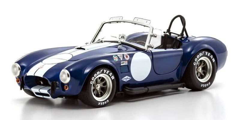 KYOSHO ORIGINAL 1/18scale Shelby Cobra 427S/C Blue/White 08048BLMW