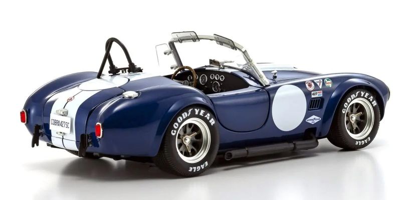 KYOSHO ORIGINAL 1/18scale Shelby Cobra 427S/C Blue/White 08048BLMW