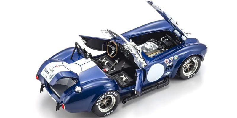 KYOSHO ORIGINAL 1/18scale Shelby Cobra 427S/C Blue/White 08048BLMW