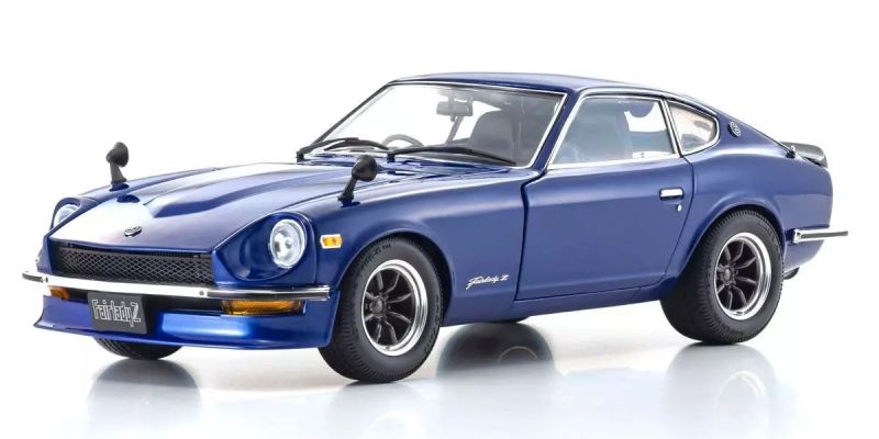 KYOSHO ORIGINAL 1/18scale Nissan Fairlady Z-L (S30) (Blue Metallic) 08220WBL