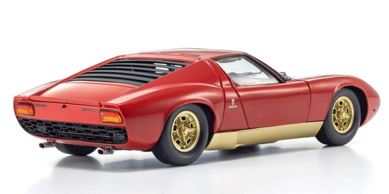 KYOSHO ORIGINAL 1/18scale LAMBORGHINI MIURA P 400 (RED) 08314R