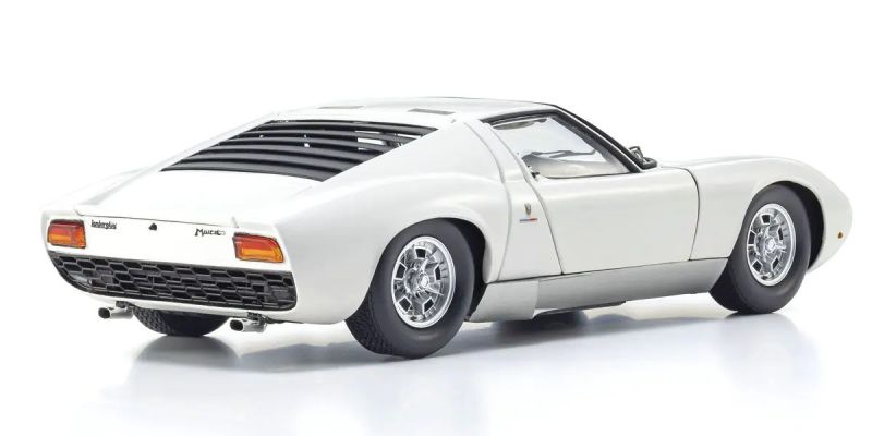 KYOSHO ORIGINAL 1/18scale LAMBORGHINI MIURA P 400 (WHITE) 08314W