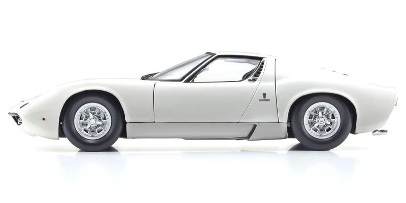 KYOSHO ORIGINAL 1/18scale LAMBORGHINI MIURA P 400 (WHITE) 08314W