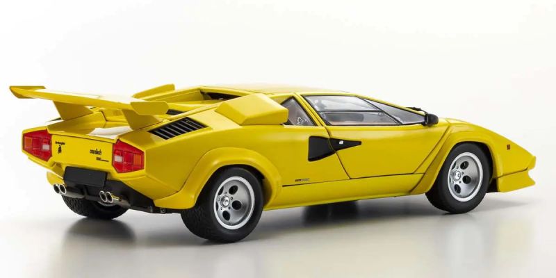 KYOSHO ORIGINAL 1/18scale Lamborghini Countach LP5000 Quattrovalvole (Yellow) 08320Y