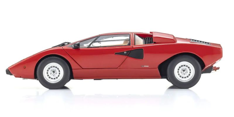 Kyosho 1:18 Lamborghini Countach LP400 赤 Preorder] Kyosho 1:18 Lamborghini Countach LP 400 - Red