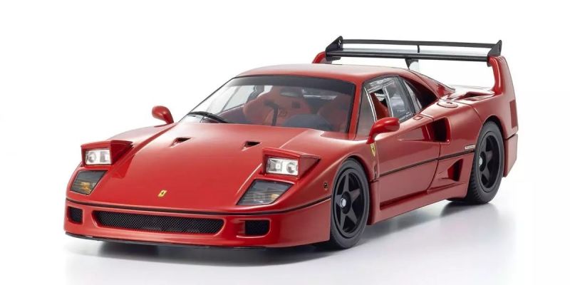 KYOSHO ORIGINAL 1/18scale Ferrari F40 Light Weight LM Wing (Red) 08416RLM