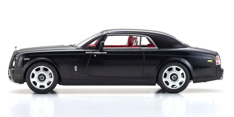 KYOSHO ORIGINAL 1/18scale Rolls Royce Phantom Coupe Diamond Black 08862DBK
