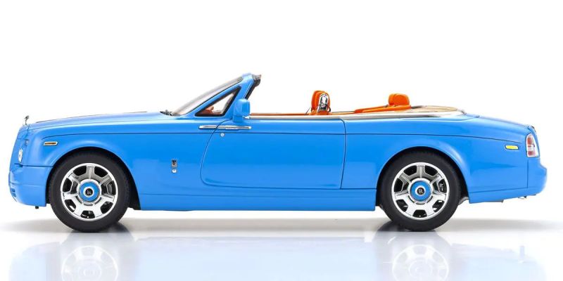 KYOSHO ORIGINAL 1/18scale Rolls Royce Phantom Drophead Coupe (Light Blue) 08871BL