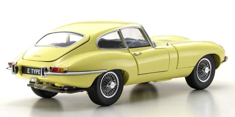 KYOSHO ORIGINAL 1/18scale Jaguar E-Type(Pale Primrose) 08954LY