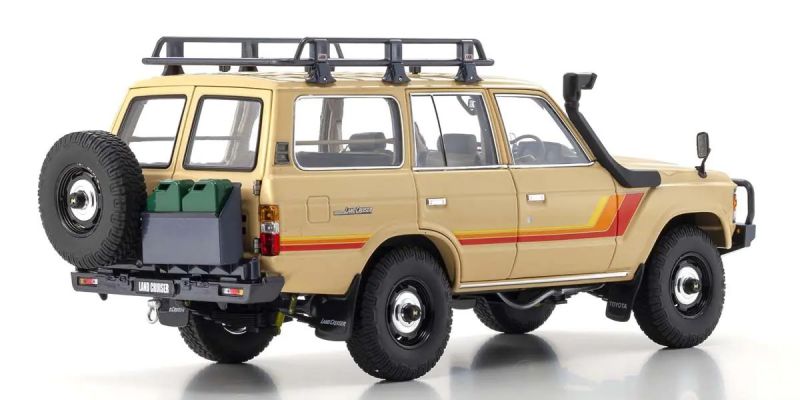 KYOSHO ORIGINAL 1/18scale Toyota Land Cruiser 60 with optional parts (Beige) 08956XBE
