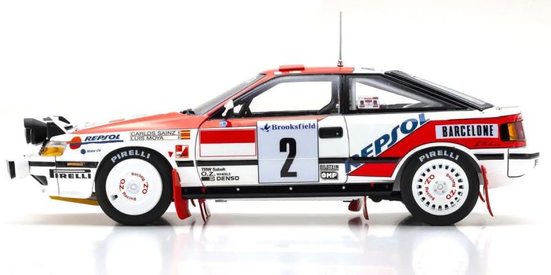 KYOSHO ORIGINAL 1/18scale Toyota Celica GT-FOUR (ST165) 1991 Monte Carlo #2 08961B