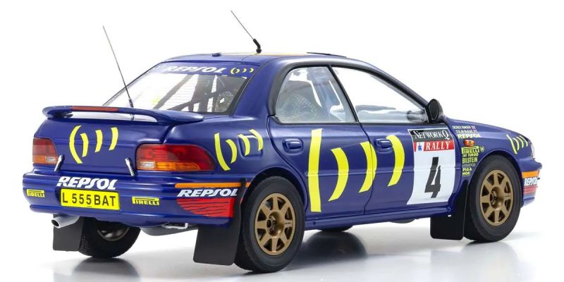 KYOSHO ORIGINAL 1/18scale Subaru Impreza 1994 RAC #4 08962A