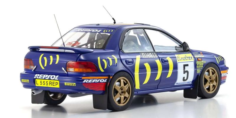 KYOSHO ORIGINAL 1/18scale Subaru Impreza 1995 Monte Carlo #5 08962B