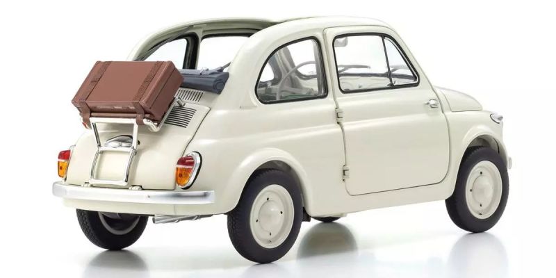 KYOSHO ORIGINAL 1/18scale Fiat NUOVA 500 with Accessories 08966WA