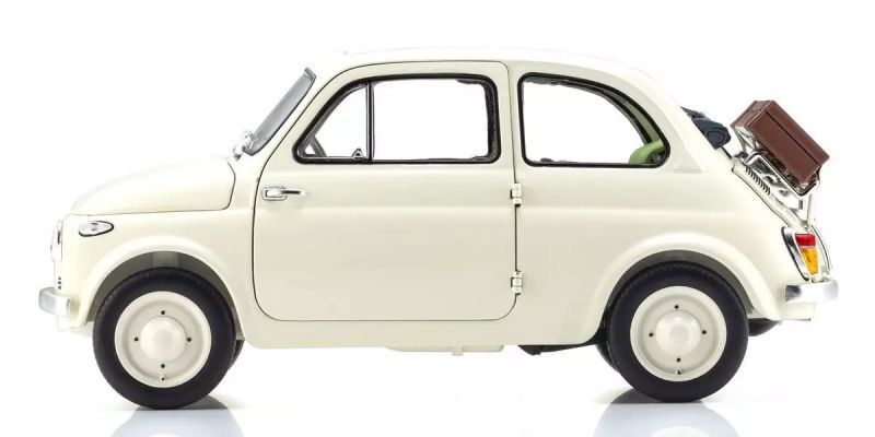KYOSHO ORIGINAL 1/18scale Fiat NUOVA 500 with Accessories 08966WA