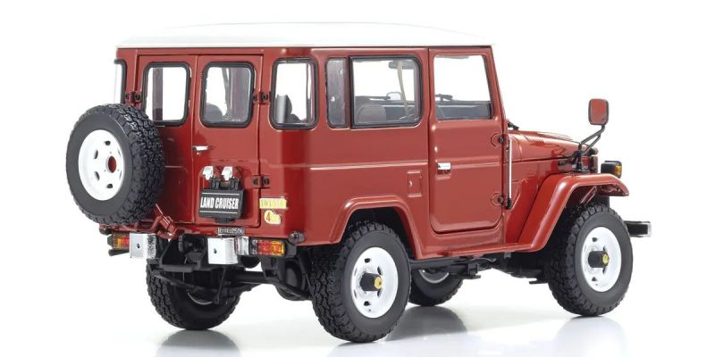 KYOSHO ORIGINAL 1/18scale Toyota Land Cruiser 40 Van (Red) 08971R