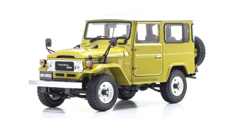KYOSHO ORIGINAL 1/18scale Toyota Land Cruiser 40 Van (Yellow) 08971Y