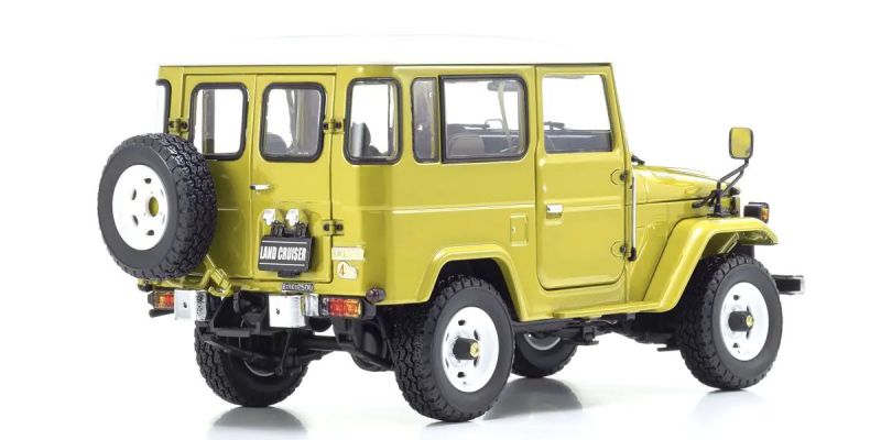 KYOSHO ORIGINAL 1/18scale Toyota Land Cruiser 40 Van (Yellow) 08971Y