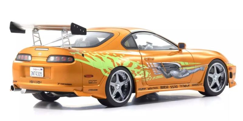 KYOSHO ORIGINAL 1/18scale TOYOTA SUPRA (FAST & FURIOUS) 08975FF
