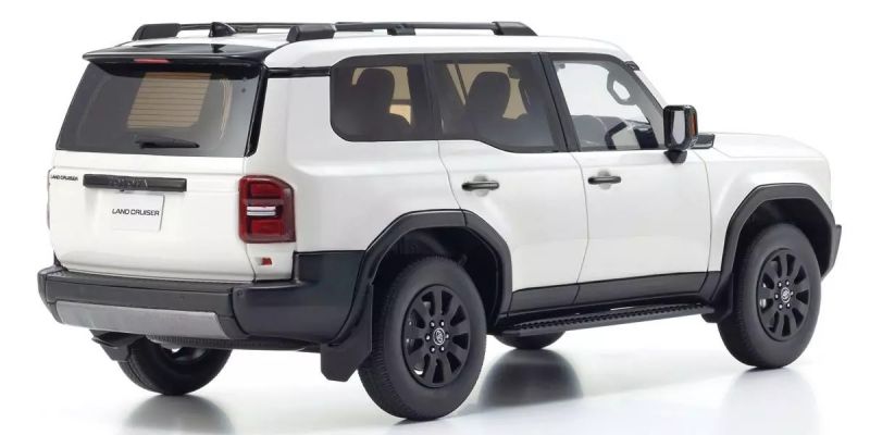 SAMURAI 1/18 scale Toyota Land Cruiser 250 (White) KSR18064W