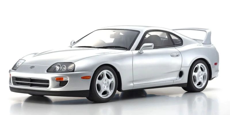 SAMURAI 1/12scale TOYOTA SUPRA A80 (Silver) KSR12006