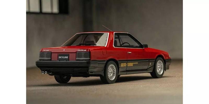 SAMURAI 1/18scale Nissan Skyline 2000 Turbo RS-X (Red) KSR18065R