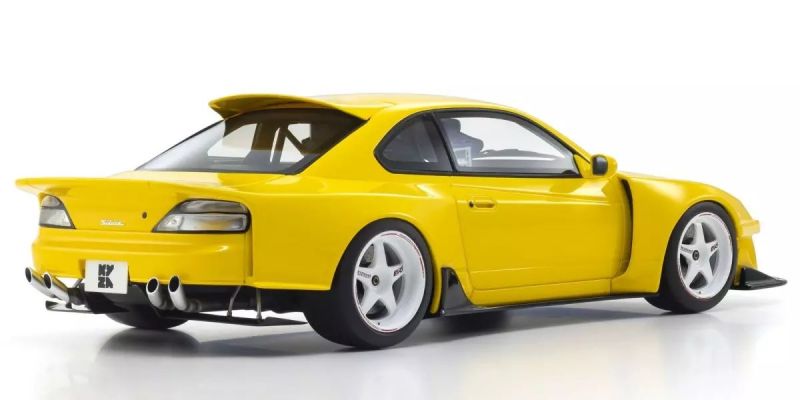 SAMURAI 1/18scale Nissan Silvia S15 Khyzyl Saleem (Yellow) KSR18066Y