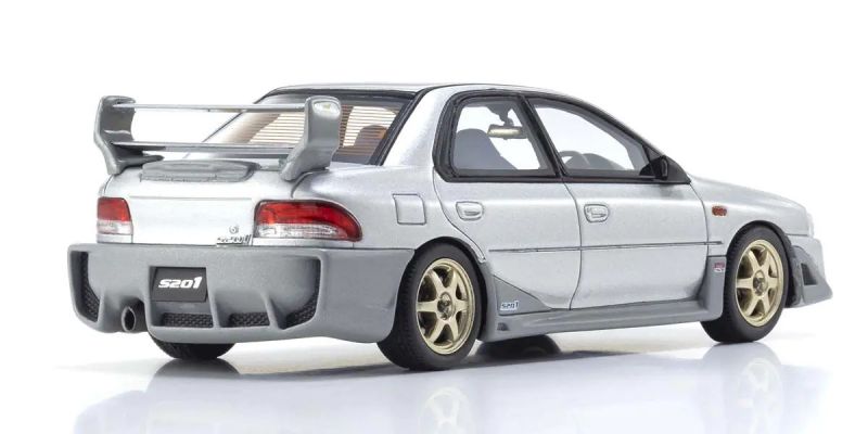 KYOSHO ORIGINAL 1/43scale Subaru Impreza S201 (Silver) KSR43117S