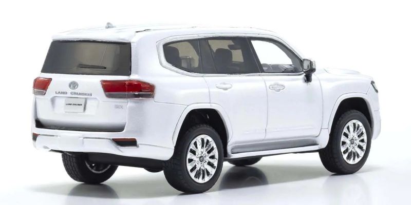 KYOSHO ORIGINAL 1/43scale Toyota Land Cruiser ZX (White) KSR43119W