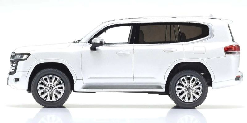 KYOSHO ORIGINAL 1/43scale Toyota Land Cruiser ZX (White) KSR43119W