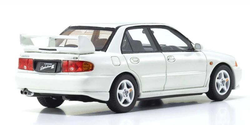 KYOSHO ORIGINAL 1/43scale Mitsubishi Lancer Evolution III (White) KSR43120W