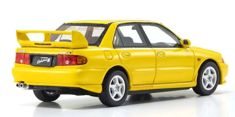 KYOSHO ORIGINAL 1/43scale Mitsubishi Lancer Evolution III (Yellow) KSR43120Y