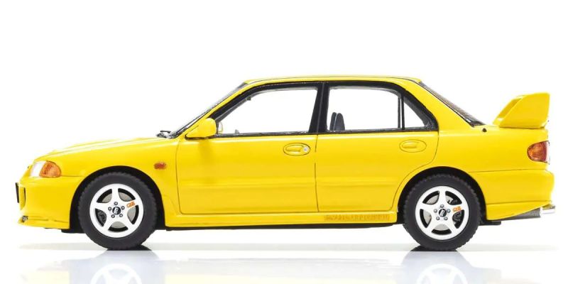KYOSHO ORIGINAL 1/43scale Mitsubishi Lancer Evolution III (Yellow) KSR43120Y