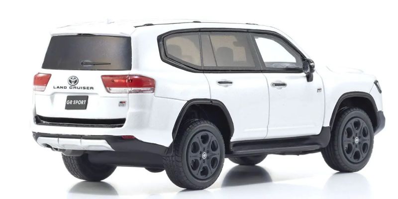 KYOSHO ORIGINAL 1/43scale Toyota Land Cruiser GR SPORT (White) KSR43122W