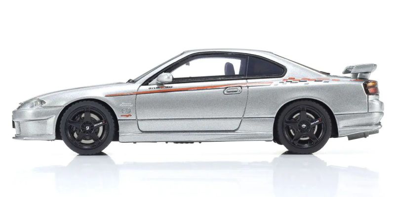 KYOSHO ORIGINAL 1/43scale Nissan Silvia spec-R NISMO AERO Silver KSR43125S