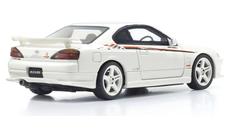 KYOSHO ORIGINAL 1/43scale Nissan Silvia spec-R NISMO AERO White KSR43125W