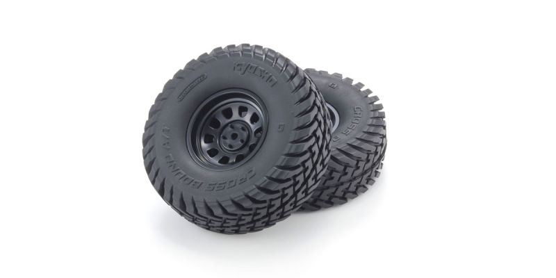 Complete Wheel & Tire Set (2pcs) OLTH001BK