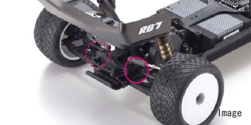 Short Steel Diff. Shaft Set(RB7SS) UMW748