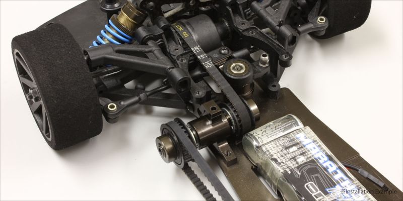 Aluminum Middle Shaft Mount(R4Evo./R4sⅡ） VZW438