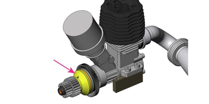 V2 Aluminum Clutch Bell (R4 Evo.2) VZW444