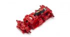 MINI-Z AWD MHS／ASF2.4GHz System MA-030EVO Chassis Set Red