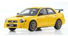 KYOSHO ORIGINAL 1/43scale Subaru Impreza S202 Yellow KSR43118Y