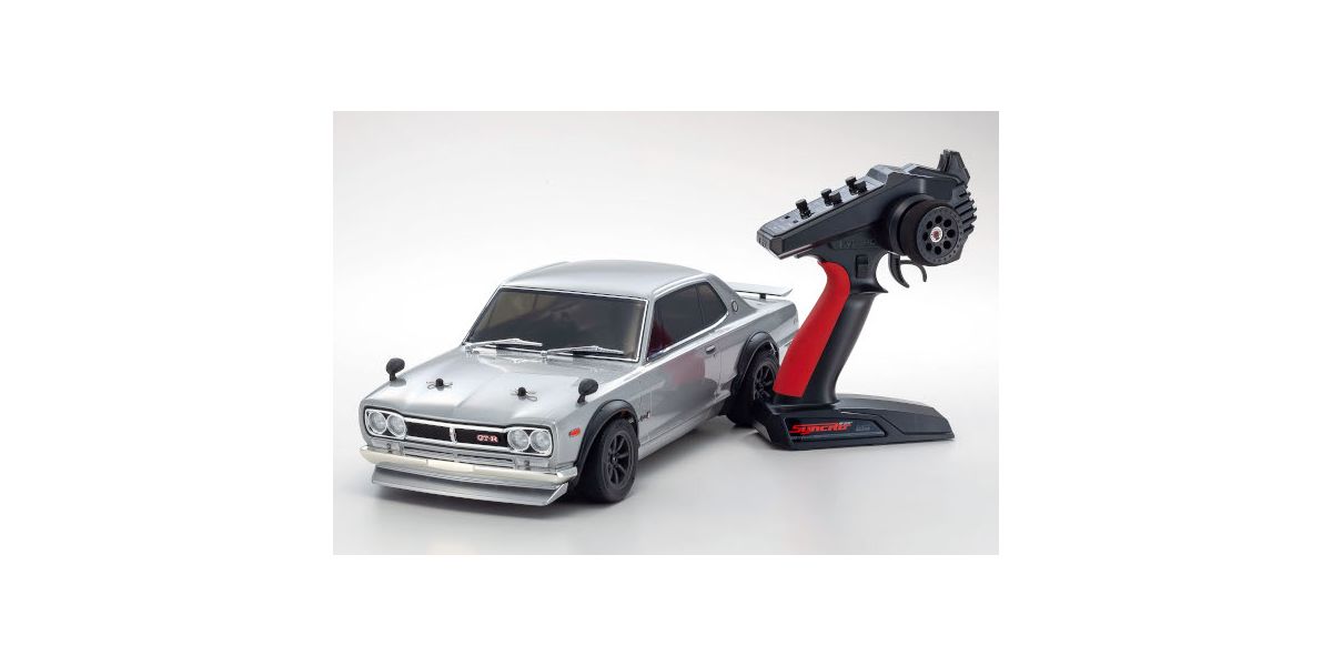 1/10 Scale Radio Controlled Electric Powered 4WD FAZER Mk2 FZ02 Series Readyset NISSAN SKYLINE 2000GT-R(KPGC10) Tuned Ver. Silver 34425T1