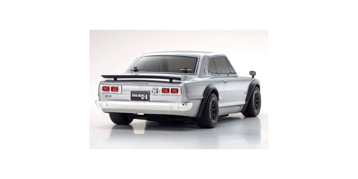 1/10 Scale Radio Controlled Electric Powered 4WD FAZER Mk2 FZ02 Series Readyset NISSAN SKYLINE 2000GT-R(KPGC10) Tuned Ver. Silver 34425T1