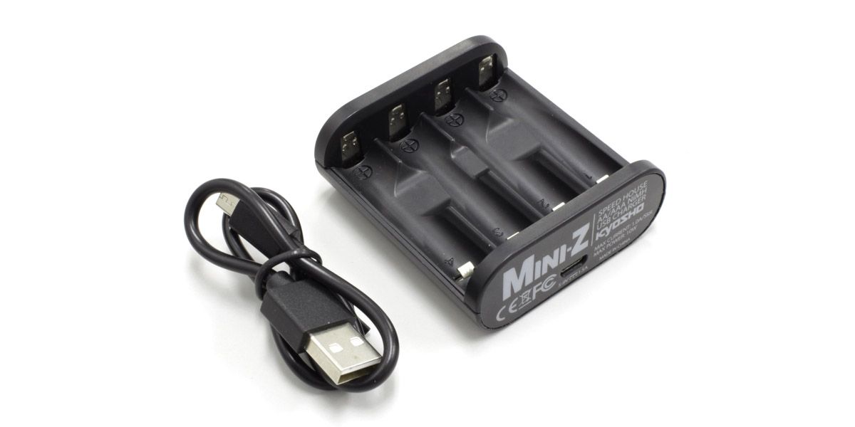 KYOSHO SPEED HOUSE AA/AAA NiMH USB Charger 71999