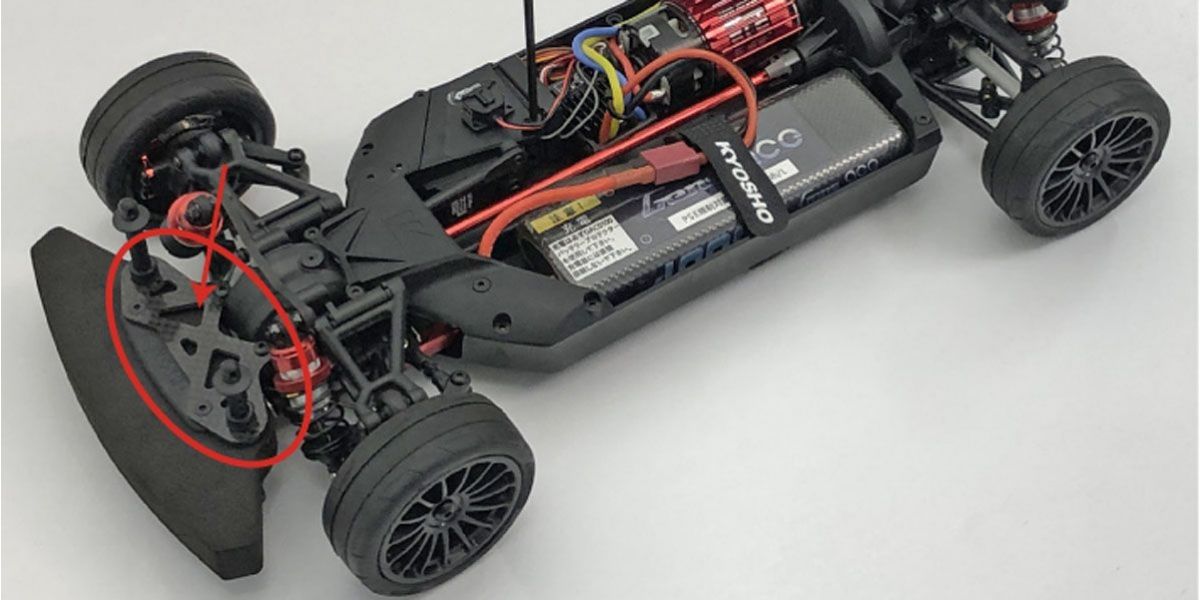 TC Carbon Bumper Support(FAZER MK2) FAW226