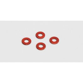 Rondelle di Tenuta, O Ring Guarnizioni, 600 Pezzi 12 Dimensioni Kit di Rondelle Isolanti in Rondelle Piatte in Fibra di Carta in Acciaio Rosso
